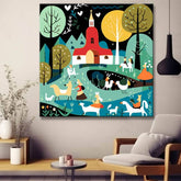 Children's Song Paint by Numbers